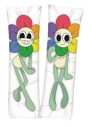 Дакімакура 150 х 50 см денді мир денді роблокс dandy's world roblo подушка з наволочкою двостороння