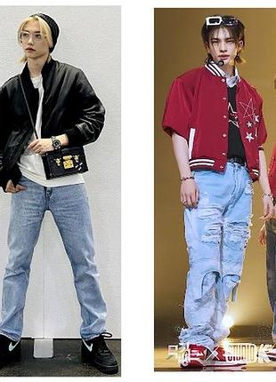 Дакимакура 180х60 см феликс хёнджин стрей кидс stray kids hyunjin felix подушка с наволочкой