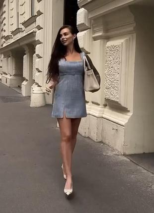 Сукня твідова st brand