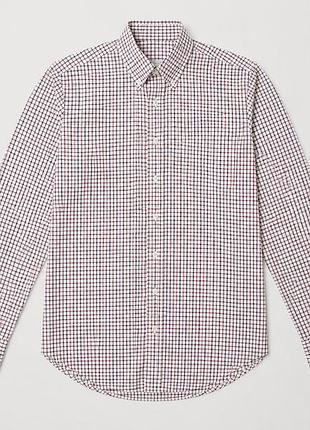 Чоловіча фланелева сорочка banana republic luxe flannel slim fit (100% бавовна, розмір l)