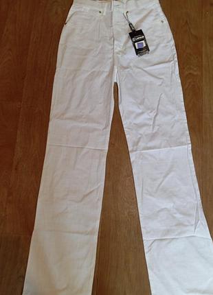Новые белые летние брюки lexus jeans, размер 44