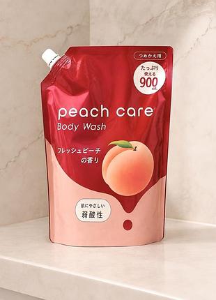 Rocket soap peach care body wash гель для душу персик, 900 мл (дойпак)