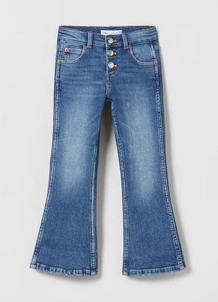 Джинсы zara flare клеш