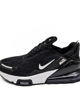 Мужские кроссовки nike air max 270 black white / smb+ 🔗