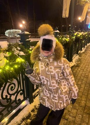 Детская зимняя куртка курточка пуховик дитяча куртка зимова