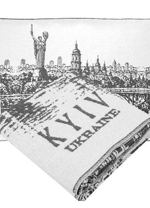 Плед 140х200см з бавовни ярослав київ сірий