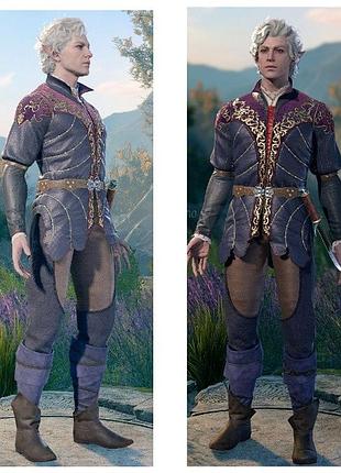 Дакимакура 150 х 50 см астарион анкунин astarion baldur's gate подушка с наволочкой двусторонняя