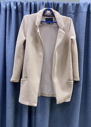Рожевий кардиган в рубчик river island 8/36/s