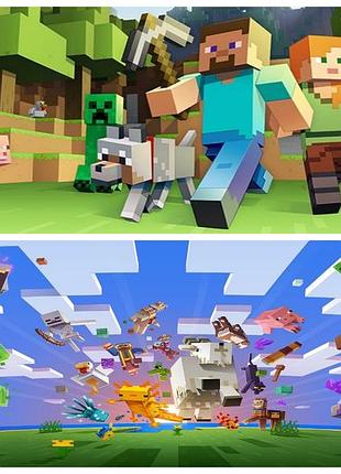 Дакимакура 150х 50 см майнкрафт minecraft подушка со съёмной наволочкой обнимашка аниме тян