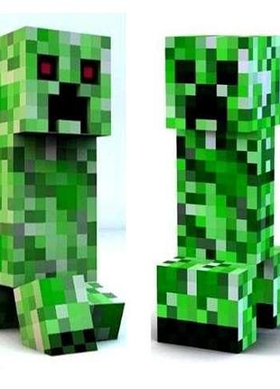 Дакимакура 150х50 см крипер creeper майнкрафт minecraft подушка с наволочкой двухсторонняя