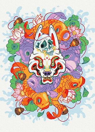 Картина за номерами "kitsune © христина тужук" rbs1036 30×40 см