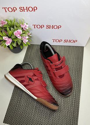 Оригинальные футзалки на липучке kangaroos