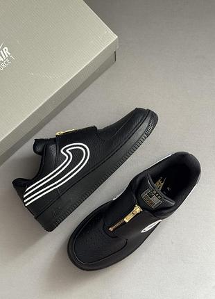 Чоловічі кросівки nike air force 1 low lxx zip serena williams black / smb+ 🔗
