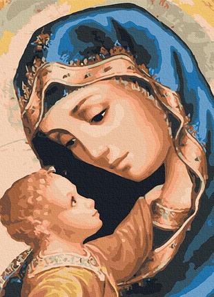 Картина за номерами "матір божа" rbs25582 30×40 см