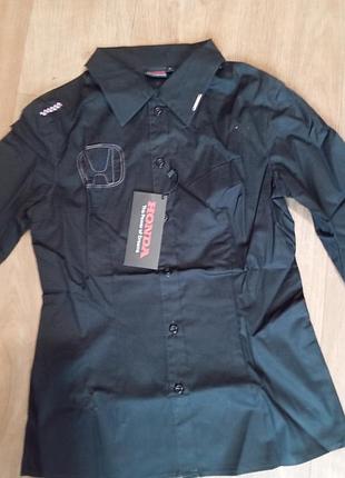 Нова чорна сорочка honda official merchandise