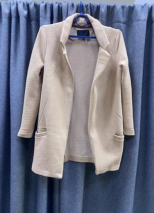 Рожевий кардиган в рубчик river island 8/36/s