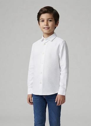 Сорочка на хлопчика zara 128 см