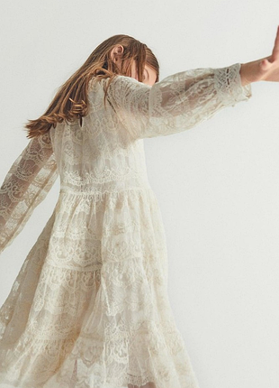 Сукня з вишивкою zara на 9-10 рр, можна для близнят