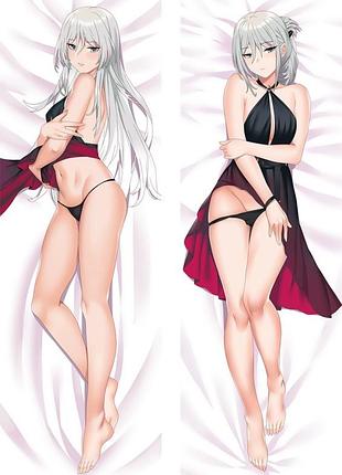 Дакімакура 150х50 см дівчата на передовій лінії фронта girls' frontline an-94 подушка з наволочкою двостороння