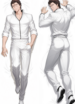 Дакімакура 150х50см бліч sousuke aizen соске айдзен bleach подушка з наволочкою двостороння