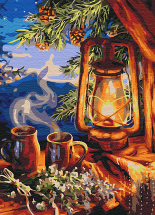Картина за номерами "казковий ліхтар" pbs32629 40×50 см