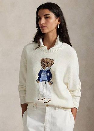 Polo ralph lauren светр з ведмедиком