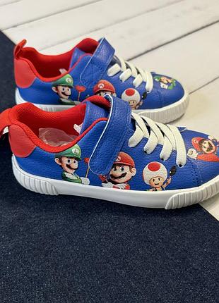 Кросівки h&m super mario 27 розмір 17,5 см кеди