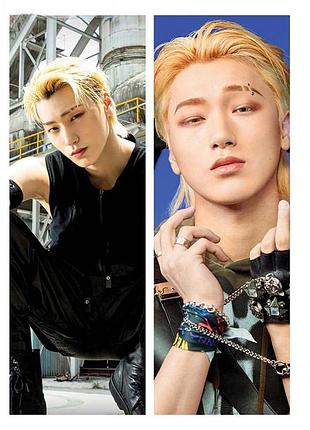 Дакімакура 150х50см чхве сан із ейтіз ateez k-pop подушка з наволочкою двостороння