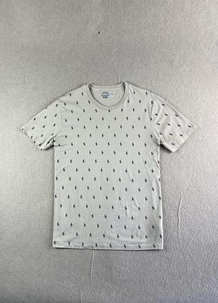 Монограм футболка ralph lauren