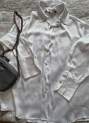 Сатинова блуза zara