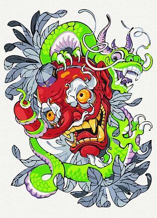 Картина за номерами "tengu © христина тужук" rbs1041 30×40 см