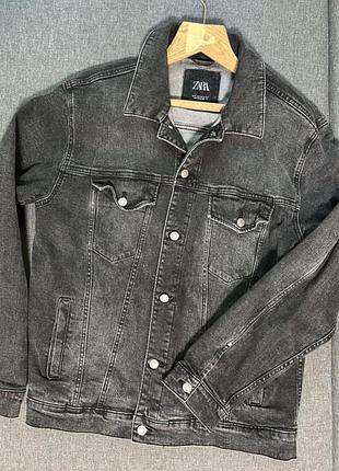 Zara denim jacket size xl 44