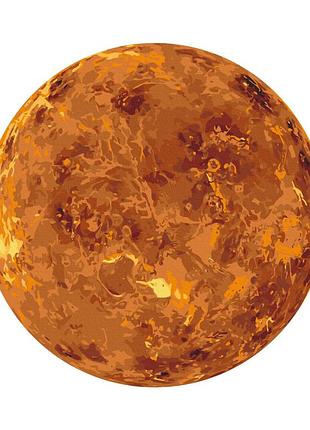 Картина за номерами "венера photo by nasa (розмір l)" rc00103 40 (кругла, діаметр 40 см l)