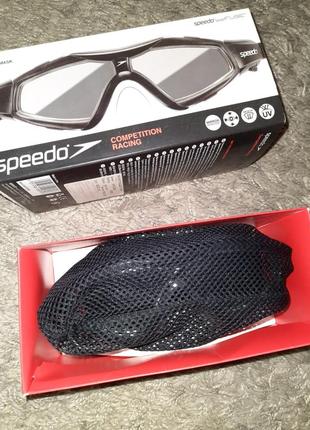 Новые очки для плавания speedo bio fuse rift pro mirror mask, оригинал5 фото