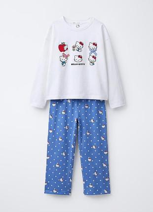 Піжама zara, розмір 6-7 hello kitty