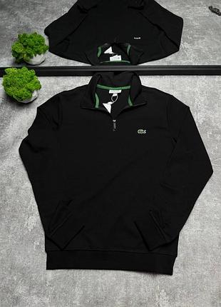 Чоловіча кофта джемпер полузамок lacoste