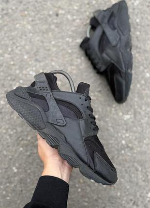 Кроссовки nike huarache оригинал 42 размер черные