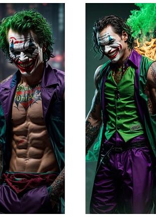 Дакімакура 150х50 см джокер dc comics бэтмен joker подушка + наволочка двостороння