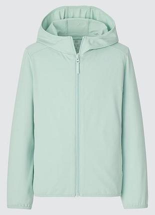 Спортивная кофта uniqlo с капюшоном на молнии