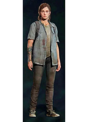 Дакімакура 150х50см еллі вільямс останні з нас ellie williams the last of us подушка з наволочкою двостороння