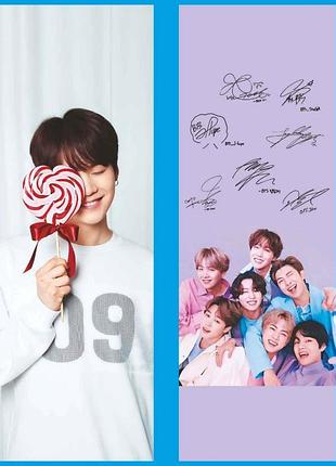 Дакімакура 150х50 см bts beyond the scene bangtan boys подушка з наволочкою аніме тян