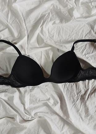 Бюстгальтер calvin klein demi bra з фірмовими бретелями