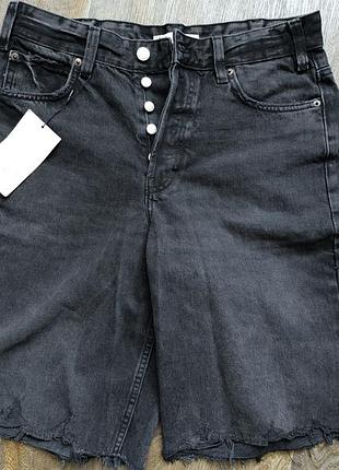 Новые стильные мужские джинсовые шорты zara eur.42,/mex32/usa 32