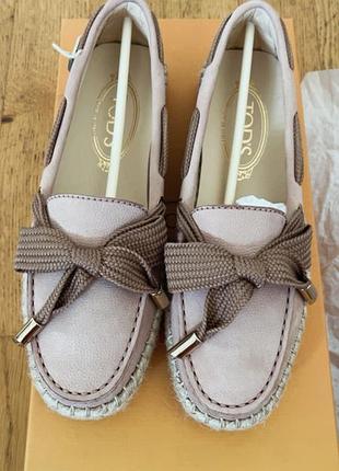 Лоферы женские кожаные, tod’s, размер 35 (it)