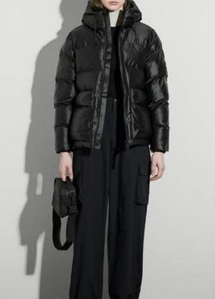 Rains куртка alta puffer cargo jacket w3t5