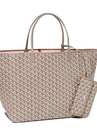 Сумка шопер гоярд м goyard в наявності кольори