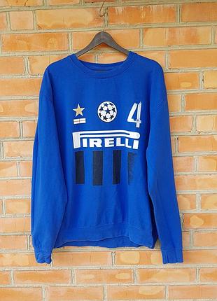 Inter milan #4 pirelli світшот кофта футбольна (xl)