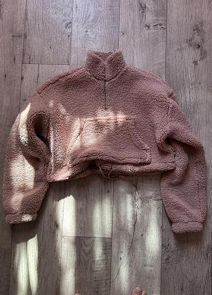 Укорочена  кофта-куртка pull&bear