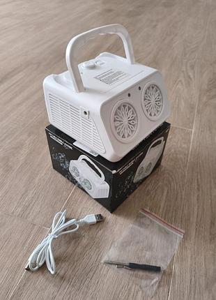 Портативний генератор мильних бульбашок (portable bubble machine) no.553