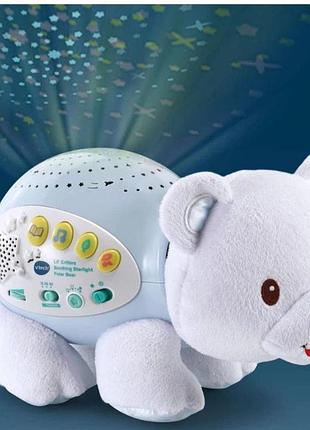 Розвиваюча іграшка нічник проектор ведмедик від vtech